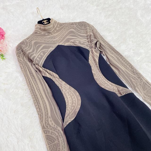 美品 タダシショージ メッシュ シースルー ドレスワンピース パーティー XXS 4184 < 女性ファッション 美品 タダシショージ メッシュ シースルー ドレスワンピース パーティー XXS 4184 < 女性ファッションの