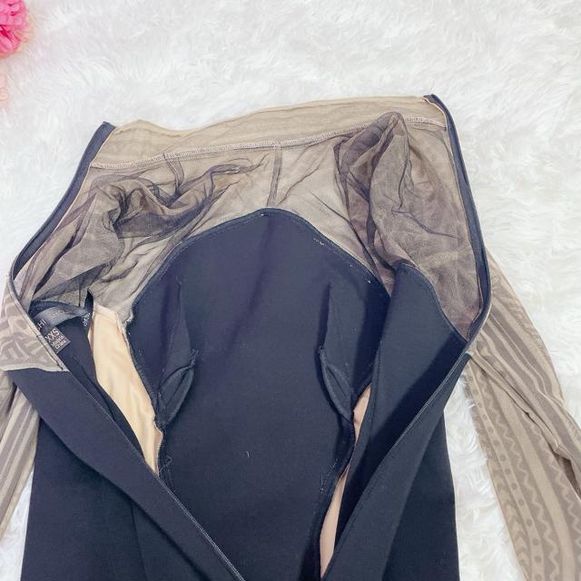 美品 タダシショージ メッシュ シースルー ドレスワンピース パーティー XXS 4184 < 女性ファッション 美品 タダシショージ メッシュ シースルー ドレスワンピース パーティー XXS 4184 < 女性ファッションの