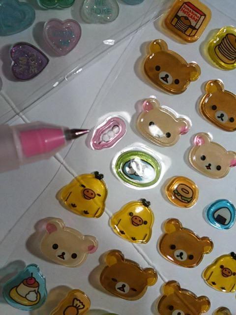 リラックマ&ハート キャンディシール デラックスクリアシール 2枚 < インテリア/ライフ リラックマ&ハート キャンディシール デラックスクリアシール 2枚 < インテリア/ライフの