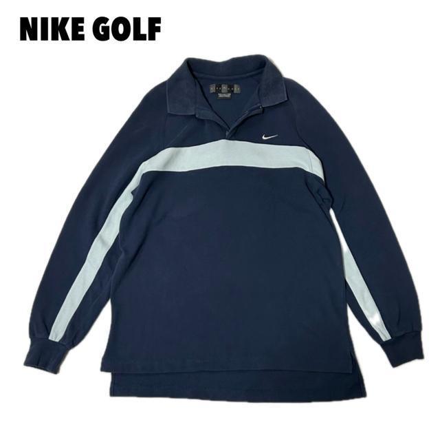 NIKE GOLF ナイキ ゴルフ 長袖 ハーフジップ ポロシャツ M < ブランド NIKE GOLF ナイキ ゴルフ 長袖 ハーフジップ ポロシャツ M < ブランドの