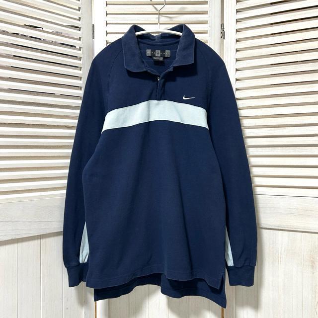 NIKE GOLF ナイキ ゴルフ 長袖 ハーフジップ ポロシャツ M < ブランド NIKE GOLF ナイキ ゴルフ 長袖 ハーフジップ ポロシャツ M < ブランドの