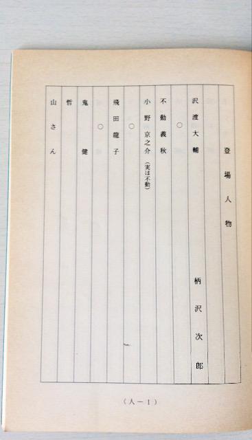 映画シナリオ『雀鬼伝説・蒼き狼たち』柄沢次郎主演 < ホビー 映画シナリオ『雀鬼伝説・蒼き狼たち』柄沢次郎主演 < ホビーの