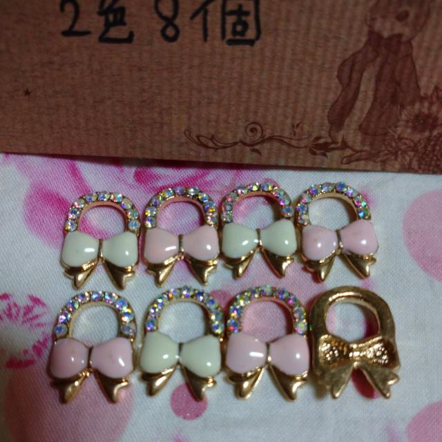 姫系キラキララインストーンおリボンチャーム < ペット/手芸/園芸  姫系キラキララインストーンおリボンチャーム < ペット/手芸/園芸の