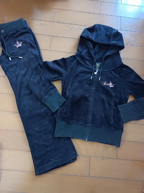 Lady★キラキラどでか7★ベロアジャージ上下セット★着心地触り心地抜群★カッコ可愛い★ < ブランド  Lady★キラキラどでか7★ベロアジャージ上下セット★着心地触り心地抜群★カッコ可愛い★ < ブランドの