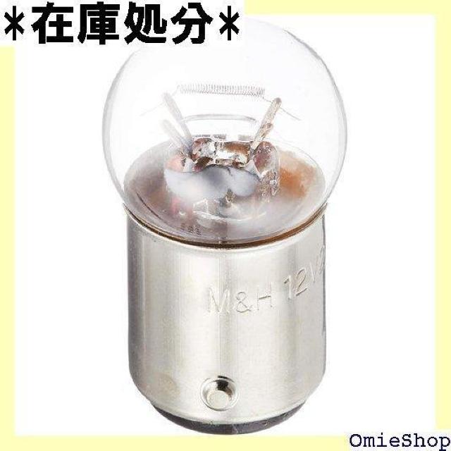 M&Hマツシマ 電球 12V27/8W クリアー G1 BA15D 平行ピン 2個入 A5612 ライト バルブ 389 < 自動車/バイク M&Hマツシマ 電球 12V27/8W クリアー G1 BA15D 平行ピン 2個入 A5612 ライト バルブ 389 < 自動車/バイク
