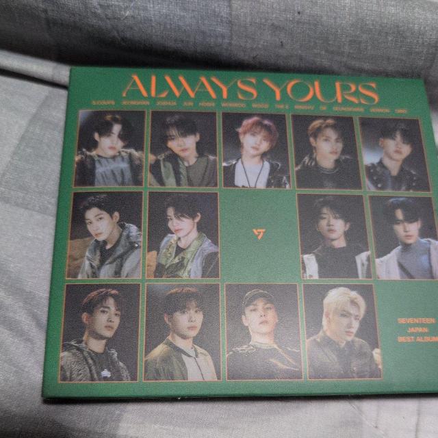 SEVENTEEN JAPAN BEST ALBUMuALWAYS YOURSv  CD/DVD/rfI 
