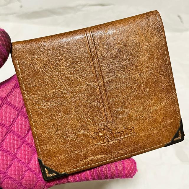 【POLO MALLET / ポロマレット】 二つ折り財布 / 小銭入れあり < 男性ファッション 【POLO MALLET / ポロマレット】 二つ折り財布 / 小銭入れあり < 男性ファッションの