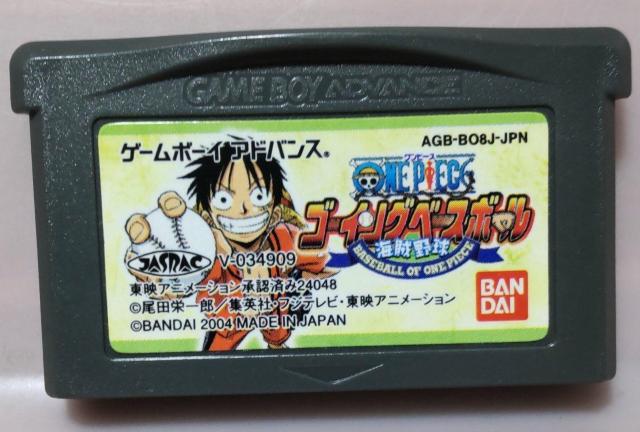 GBAワンピースゴーイングベースボール < ゲーム本体/ソフト GBAワンピースゴーイングベースボール < ゲーム本体/ソフトの