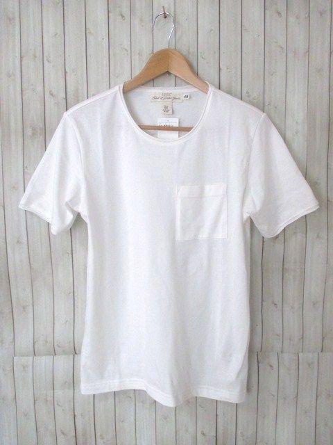 ☆H&M/エイチアンドエム ポケット付き 半袖Tシャツ/メンズ/XS/白☆新品 < ブランド  ☆H&M/エイチアンドエム ポケット付き 半袖Tシャツ/メンズ/XS/白☆新品  < ブランドの