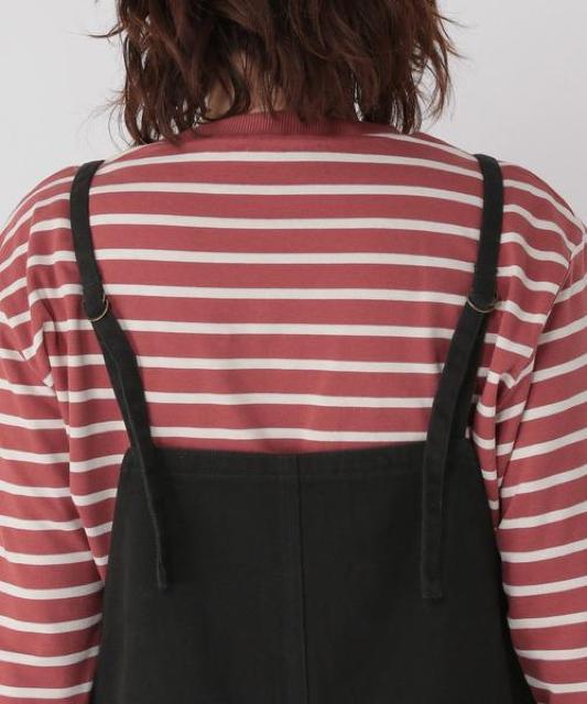 …studio CLIP… エプロン ジャンパースカート 新品 black < ブランド …studio CLIP… エプロン ジャンパースカート 新品 black < ブランドの