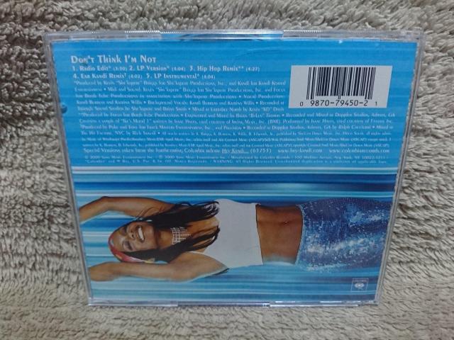 KANDI/DON'T THINK I'M NOT/輸入盤/CDシングル/キャンディ < CD/DVD/ビデオ  KANDI/DON'T THINK I'M NOT/輸入盤/CDシングル/キャンディ < CD/DVD/ビデオの