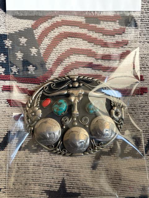 美品 ヴィンテージ インディアンジュエリー ナバホ族 バックル ベルト ターコイズ サンゴ バッファロー old 5セントコイン < 男性ファッション 美品 ヴィンテージ インディアンジュエリー ナバホ族 バックル ベルト ターコイズ サンゴ バッファロー old 5セントコイン < 男性ファッションの