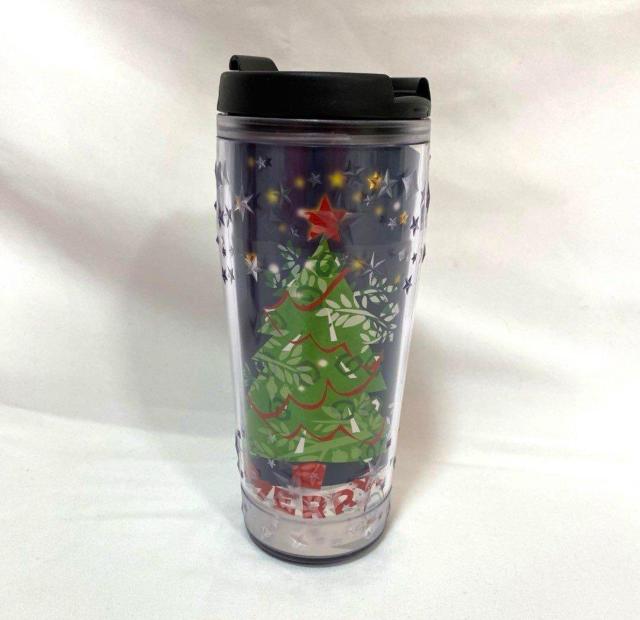 スタバ タンブラー 2007年クリスマス限定デザイン 2個セット < インテリア/ライフ  スタバ タンブラー 2007年クリスマス限定デザイン 2個セット < インテリア/ライフの