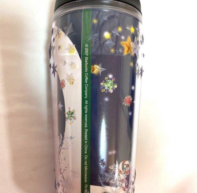 スタバ タンブラー 2007年クリスマス限定デザイン 2個セット < インテリア/ライフ  スタバ タンブラー 2007年クリスマス限定デザイン 2個セット < インテリア/ライフの