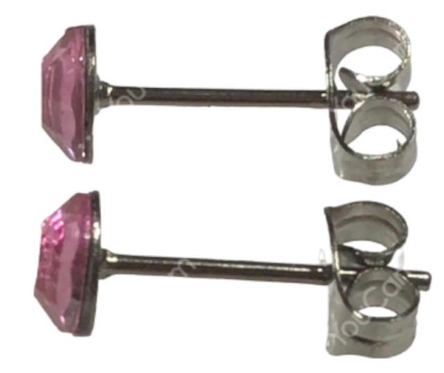 2個1セット ラインストーン スタッドピアス ライトピンク 両耳用 ステンレス アクリル製 シンプル つけっぱなしOK 安い < 女性アクセサリー/時計  2個1セット ラインストーン スタッドピアス ライトピンク 両耳用 ステンレス アクリル製 シンプル つけっぱなしOK 安い < 女性アクセサリー/時計の