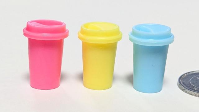 ミニチュア★アサヒビール★スーパードライ★紙コップ★イエロー★カラー変更可能です★ドールハウスに★ < おもちゃ ミニチュア★アサヒビール★スーパードライ★紙コップ★イエロー★カラー変更可能です★ドールハウスに★ < おもちゃの