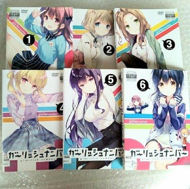 DVD「ガーリッシュ ナンバー 全6巻」レンタル落ち < CD/DVD/ビデオ  DVD「ガーリッシュ ナンバー 全6巻」レンタル落ち  < CD/DVD/ビデオの