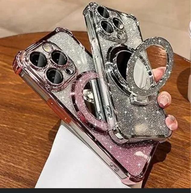 iPhone 16 Pro Max用エアバッグケース、グラデーショングリッターミラーカバー、iPhone 16 16pro < 家電/AV  iPhone 16 Pro Max用エアバッグケース、グラデーショングリッターミラーカバー、iPhone 16 16pro < 家電/AVの