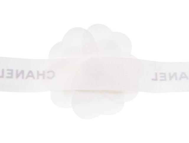 シャネル ラッピング 立体カメリア ステッカー&リボン2本 定番 ホワイト CHANEL【正規品】 < ブランド  シャネル ラッピング 立体カメリア ステッカー&リボン2本 定番 ホワイト CHANEL【正規品】 < ブランドの