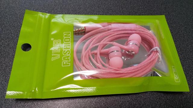 ★ハンズフリーイヤホン♪ピンク◆カナル型有線ステレオイヤフォン音楽通話音声◆新品未使用 < 家電/AV  ★ハンズフリーイヤホン♪ピンク◆カナル型有線ステレオイヤフォン音楽通話音声◆新品未使用 < 家電/AVの