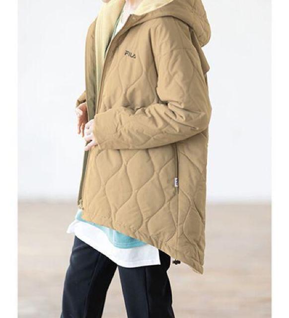 FILAフィラRananラナン裏ボアフリースキルティングコート < ブランド FILAフィラRananラナン裏ボアフリースキルティングコート < ブランドの