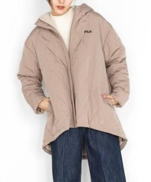 FILAフィラRananラナン裏ボアフリースキルティングコート < ブランド FILAフィラRananラナン裏ボアフリースキルティングコート < ブランドの