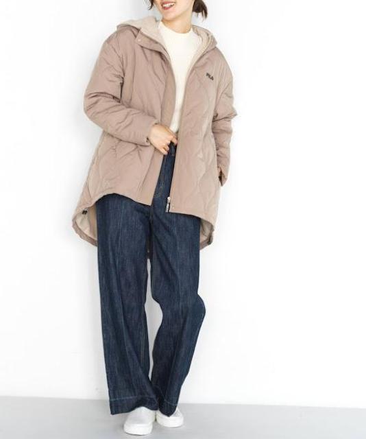 FILAフィラRananラナン裏ボアフリースキルティングコート < ブランド FILAフィラRananラナン裏ボアフリースキルティングコート < ブランドの