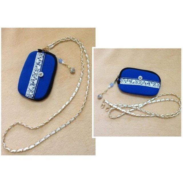 3way��X�}�z �g�� �S���t �f�W�J���P�[�X�₨���z�Ȃǁ��`�F�[���X�g���b�v���x���g���[�v�t���̃}���`�|�[�`���u���[  �� �����t�@�b�V������ 