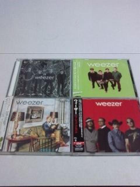 <送無>Weezerウィーザー★国内盤×4作品(美)ステッカー/サマソニ < CD/DVD/ビデオ  <送無>Weezerウィーザー★国内盤×4作品(美)ステッカー/サマソニ  < CD/DVD/ビデオの