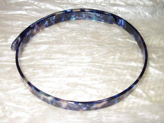 未使用☆ネックレス*マーブルアセチ*チョーカー(ブルー系) < 女性アクセサリー/時計 未使用☆ネックレス*マーブルアセチ*チョーカー(ブルー系) < 女性アクセサリー/時計の