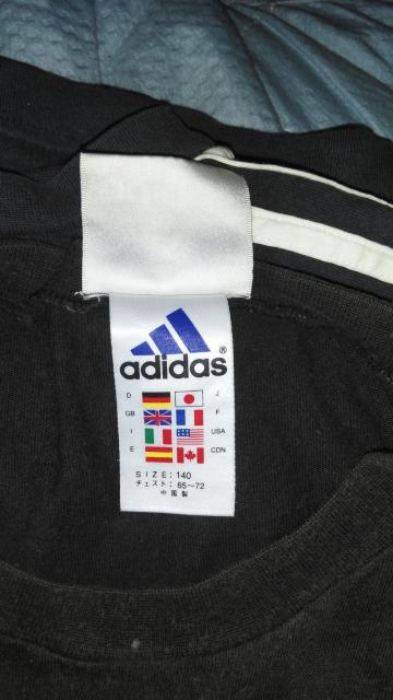 adidas(アディダス)古着♪Tシャツ黒size130&タンクトップ黒size140♪2枚 < ブランド  adidas(アディダス)古着♪Tシャツ黒size130&タンクトップ黒size140♪2枚 < ブランドの