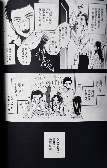 ゴールデンカムイ同人誌《杉元×アシリパ》2冊セット(続き物) < アニメ/コミック/キャラクター  ゴールデンカムイ同人誌《杉元×アシリパ》2冊セット(続き物) < アニメ/コミック/キャラクターの