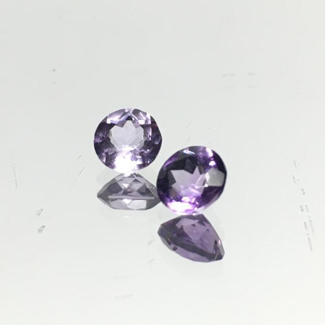 《ルースNo.050》天然石 裸石 宝石 ピンクラベンダーアメジスト < インテリア/ライフ  《ルースNo.050》天然石 裸石 宝石 ピンクラベンダーアメジスト < インテリア/ライフの