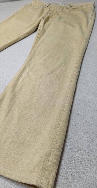 美品★イズキール★EZEKIEL★W81★ストレートデニム★デニム★メンズデニム★ベージュ★ユニセックス★カラーデニム★送料無料 < 男性ファッション  美品★イズキール★EZEKIEL★W81★ストレートデニム★デニム★メンズデニム★ベージュ★ユニセックス★カラーデニム★送料無料 < 男性ファッションの