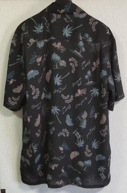 新品●●アロハシャツ●フラミンゴ●カー●4L < 男性ファッション  新品●●アロハシャツ●フラミンゴ●カー●4L < 男性ファッションの