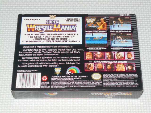 SFC★WWF SUPER WRESTLEMANIA SNES 海外版 北米版 < ゲーム本体/ソフト  SFC★WWF SUPER WRESTLEMANIA SNES 海外版 北米版 < ゲーム本体/ソフトの
