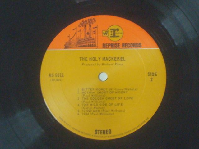 same / THE HOLY MACKEREL US.org盤LP < CD/DVD/ビデオ  same / THE HOLY MACKEREL US.org盤LP < CD/DVD/ビデオの