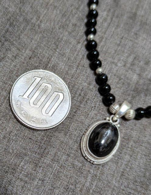 インディアンジュエリー★ブラックスター★オニキス★SLV925★シルバー925★ビーズネックレス★チョーカー★新品未着用★送料無料 < 女性アクセサリー/時計 インディアンジュエリー★ブラックスター★オニキス★SLV925★シルバー925★ビーズネックレス★チョーカー★新品未着用★送料無料 < 女性アクセサリー/時計の