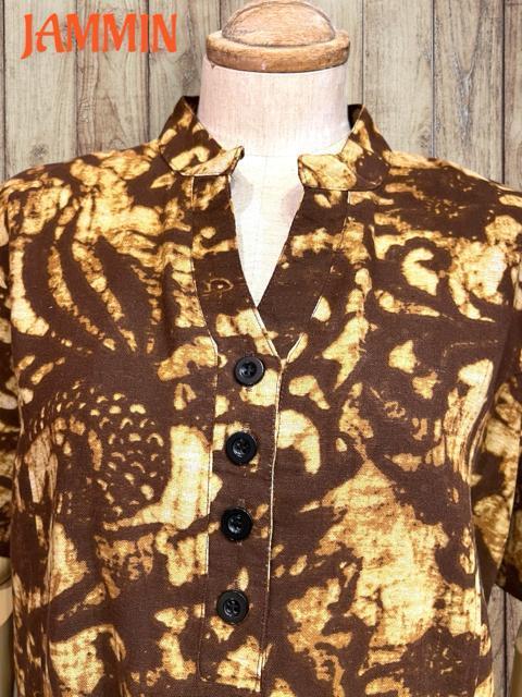 アジアン柄チュニック エスニック アジアン アフリカン ゆったりめ ヒッピー < 女性ファッション アジアン柄チュニック エスニック アジアン アフリカン ゆったりめ ヒッピー < 女性ファッションの