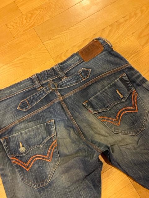 EDWIN EXV1164 ヴィンテージハーフデニム 大きいsize40 < ブランド EDWIN EXV1164 ヴィンテージハーフデニム 大きいsize40 < ブランドの