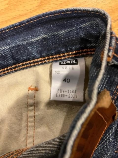 EDWIN EXV1164 ヴィンテージハーフデニム 大きいsize40 < ブランド EDWIN EXV1164 ヴィンテージハーフデニム 大きいsize40 < ブランドの