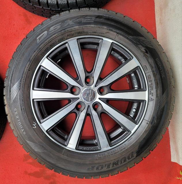 SMACK ( X}bN )VI-R 16in 6.5J +53 PCD114.3 X^bhXDUNLOP DSX-2@  /oCN