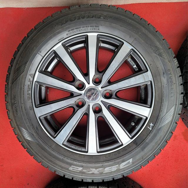 SMACK ( X}bN )VI-R 16in 6.5J +53 PCD114.3 X^bhXDUNLOP DSX-2@  /oCN