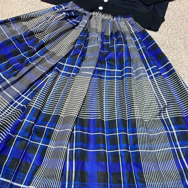 セットアップ 前開きニット フレアロングスカート 大きいサイズ < 女性ファッション セットアップ 前開きニット フレアロングスカート 大きいサイズ < 女性ファッションの