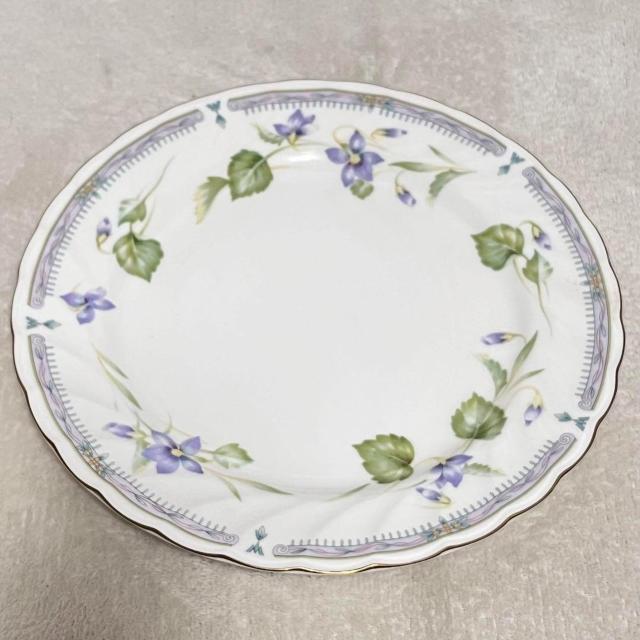 未使用 食器セット デザート皿 6枚セット 洋皿 花柄 菫 すみれ 小花 花柄 マルイチャイナ < インテリア/ライフ 未使用 食器セット デザート皿 6枚セット 洋皿 花柄 菫 すみれ 小花 花柄 マルイチャイナ < インテリア/ライフの