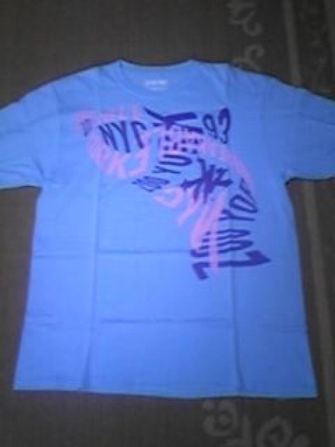 B-BOY.スト系 超美品 ZOO YORK Tシャツ L 水色 < 男性ファッション  B-BOY.スト系 超美品 ZOO YORK Tシャツ L 水色  < 男性ファッションの