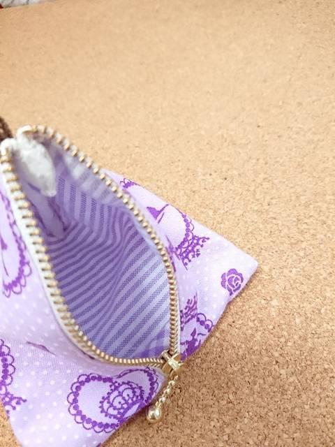 ハンドメイド 三角ミニポーチ < 女性ファッション  ハンドメイド 三角ミニポーチ < 女性ファッションの