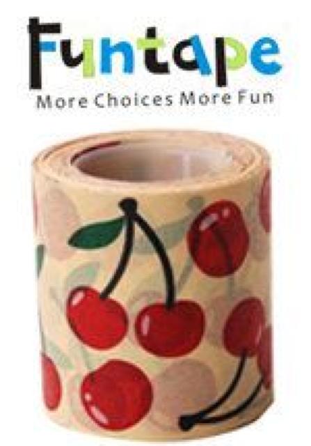 台湾文具Funtapeマスキングテープさくらんぼサクランボチェリー5cm幅15メートル < インテリア/ライフ  台湾文具Funtapeマスキングテープさくらんぼサクランボチェリー5cm幅15メートル < インテリア/ライフの