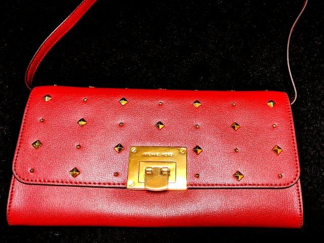 マイケルコース 新品 7万弱 赤 レッド 2way ショルダー バッグ < ブランド マイケルコース 新品 7万弱 赤 レッド 2way ショルダー バッグ < ブランドの