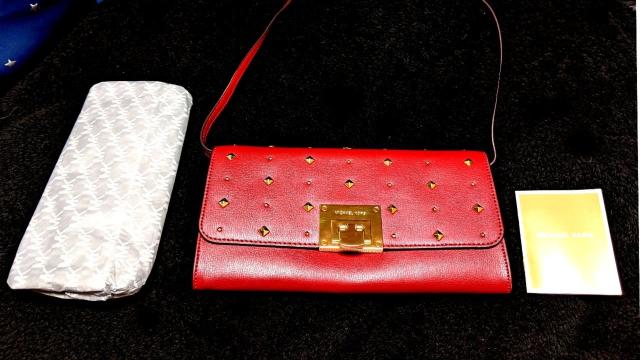 マイケルコース 新品 7万弱 赤 レッド 2way ショルダー バッグ < ブランド マイケルコース 新品 7万弱 赤 レッド 2way ショルダー バッグ < ブランドの